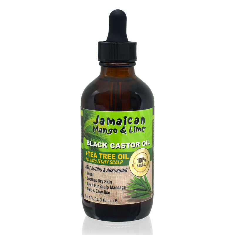 Jamaican Mango &amp; Lime Jamaican Black Castor Oil Tea Tree 4oz