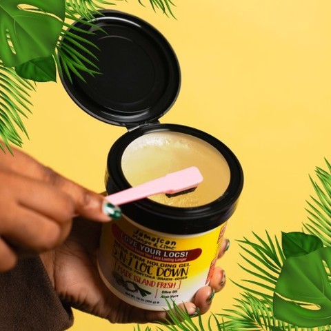 Jamaican Mango & Limę Mega Firm Holding Gel 5-N-1 Loc Down 16oz
