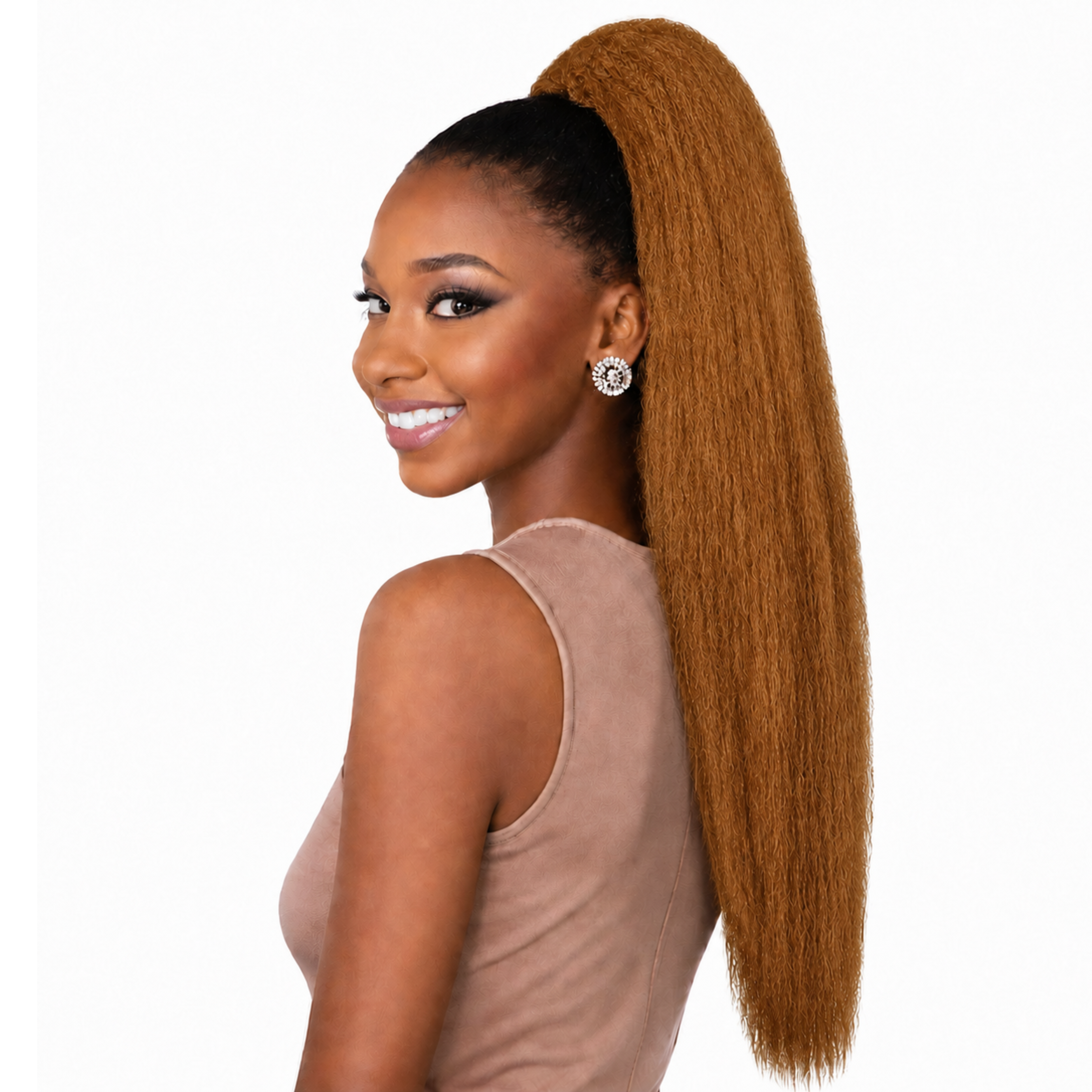 Jazzy Draw String Ponytail Afro Kinky 18" - 27