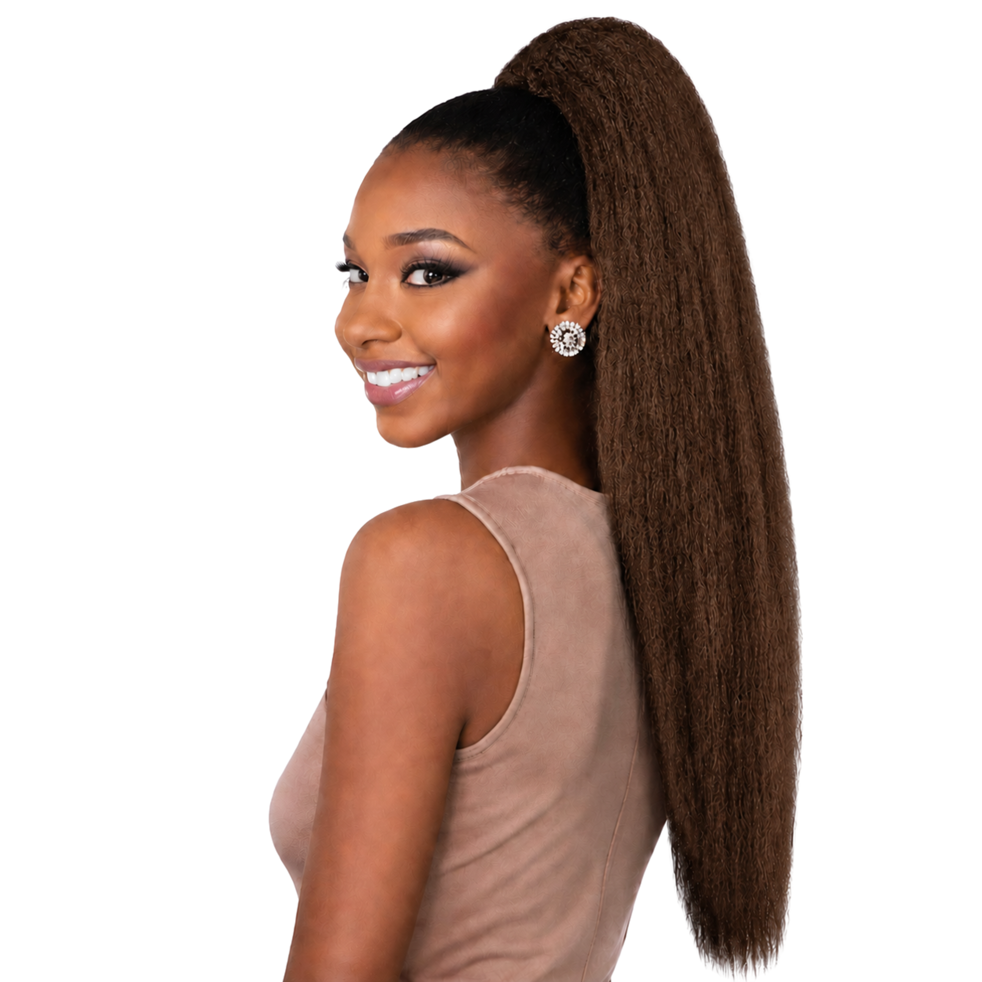 Jazzy Draw String Ponytail Afro Kinky 18" - 30