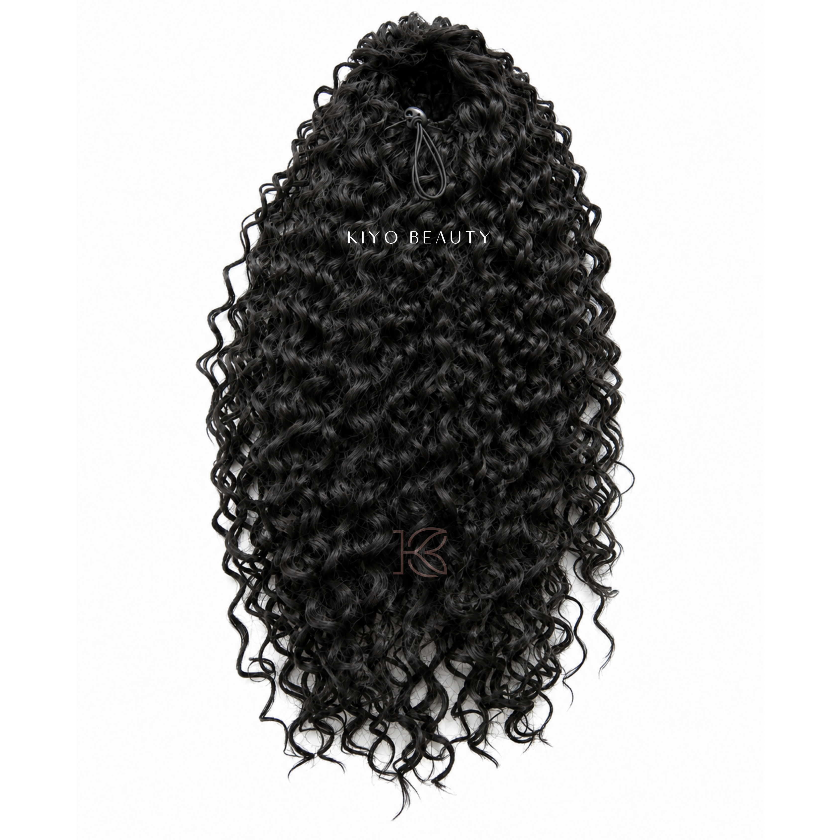 Jazzy Draw String Ponytail Boho Curl 20" - 1B