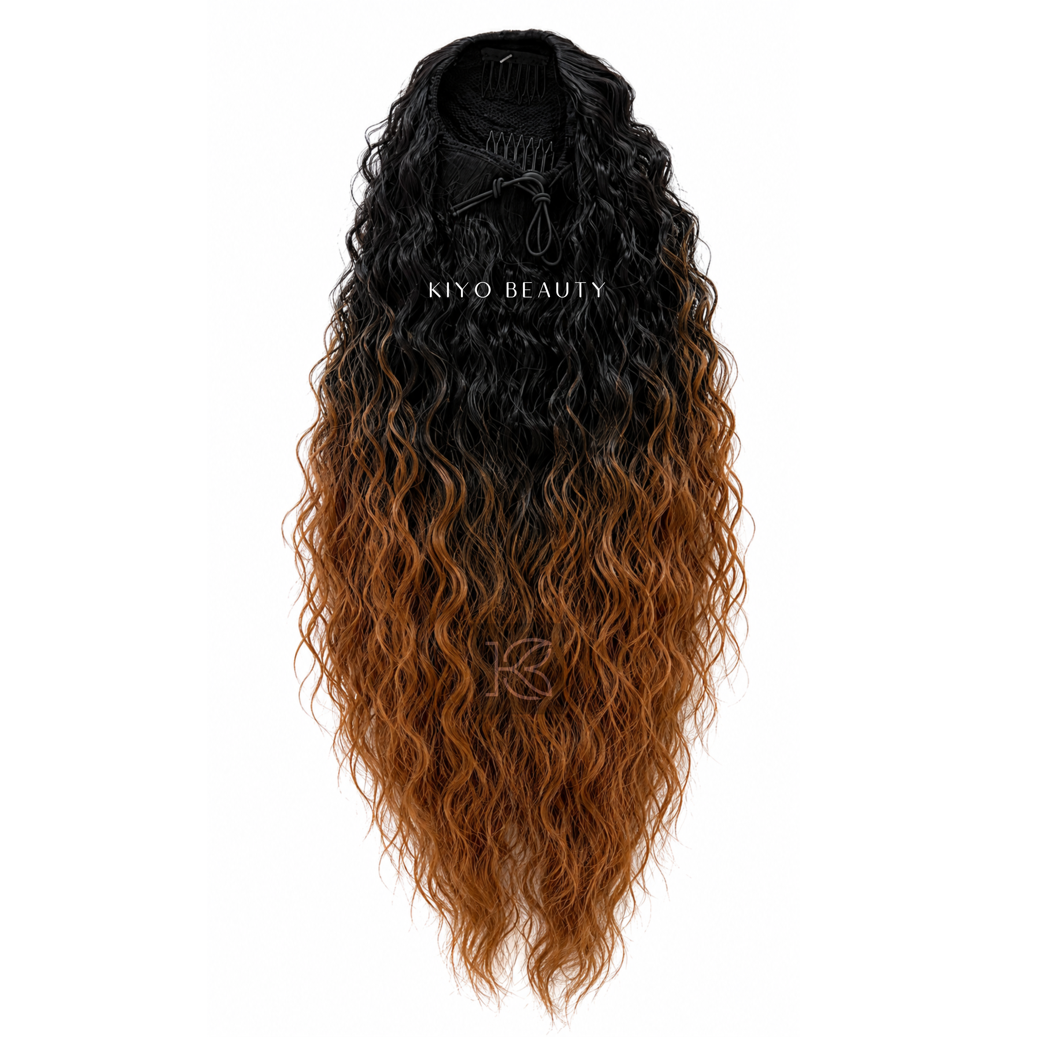 Jazzy Draw String Ponytail Syncro 16" - T1B/27