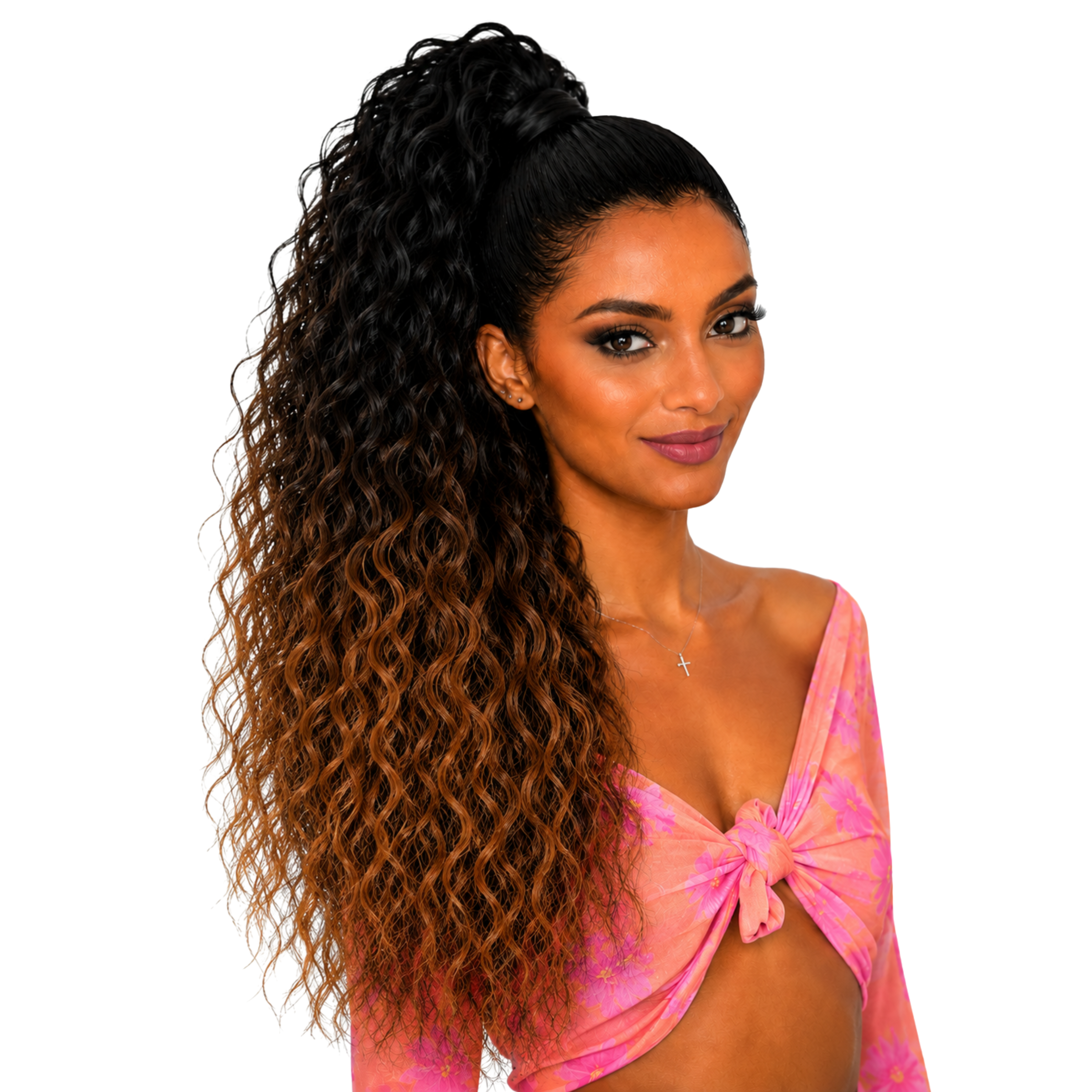 Jazzy Draw String Ponytail Syncro 16" - T1B/27