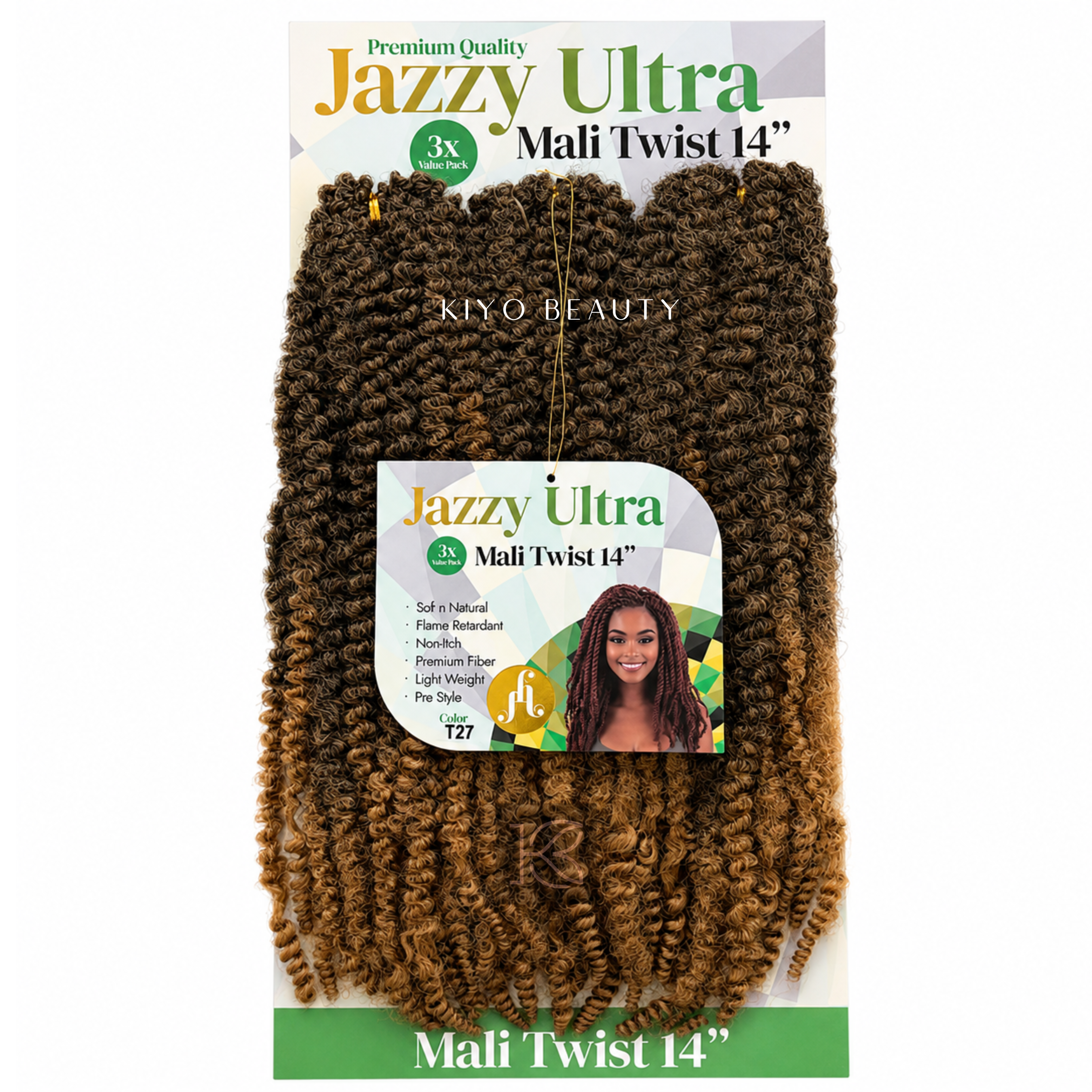Jazzy Ultra Mali Twist 14" 3X Pack T27