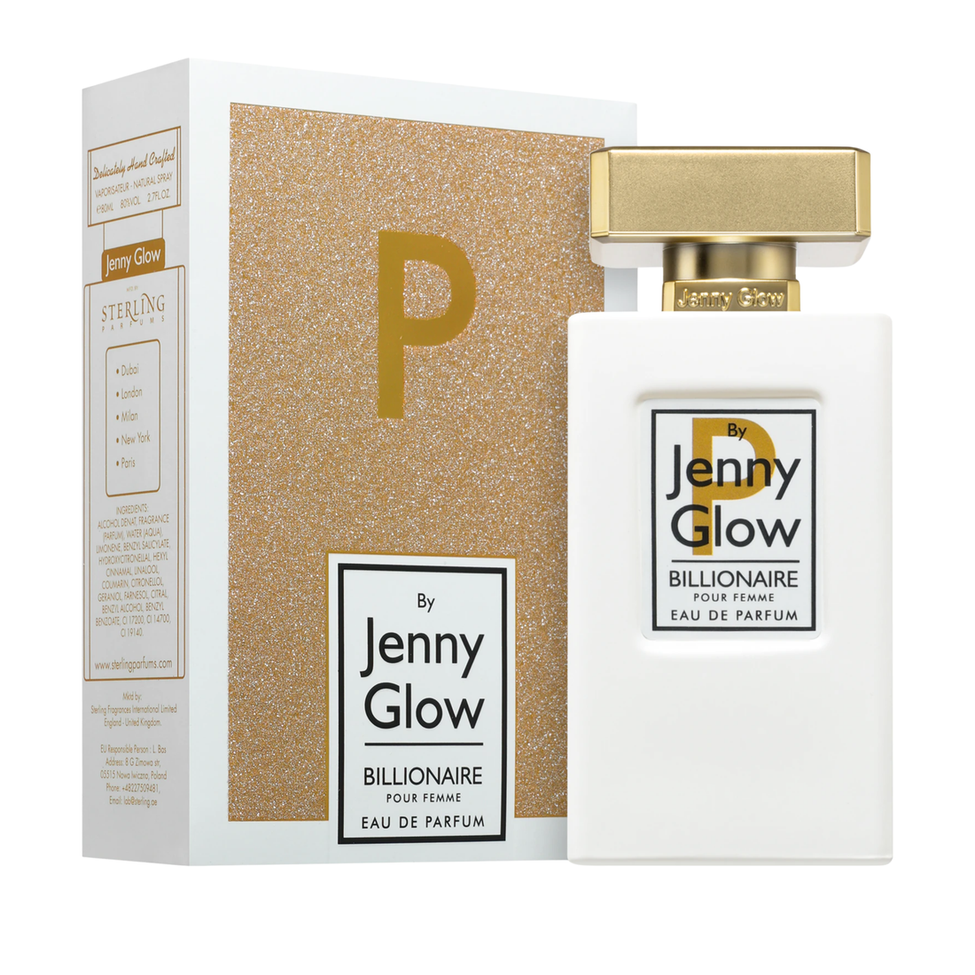 Jenny Glow Billionaire (RAW) Pour Femme Eau De Parfum 30ml