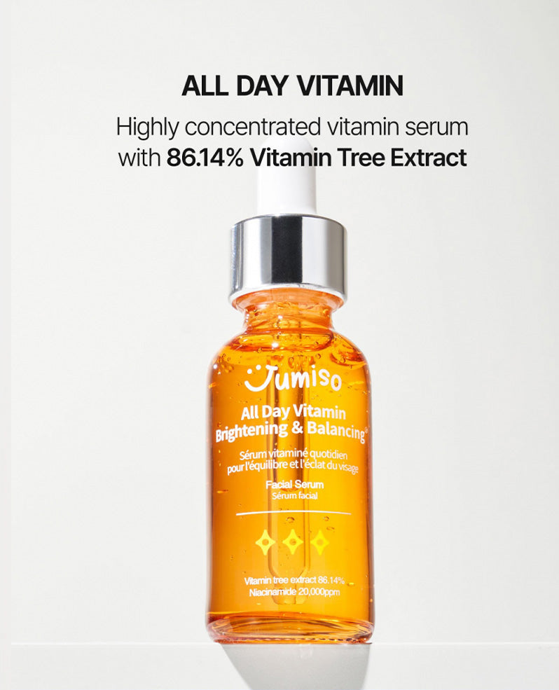 Jumiso All Day Vitamin Brightening & Balancing Facial Serum 30ml