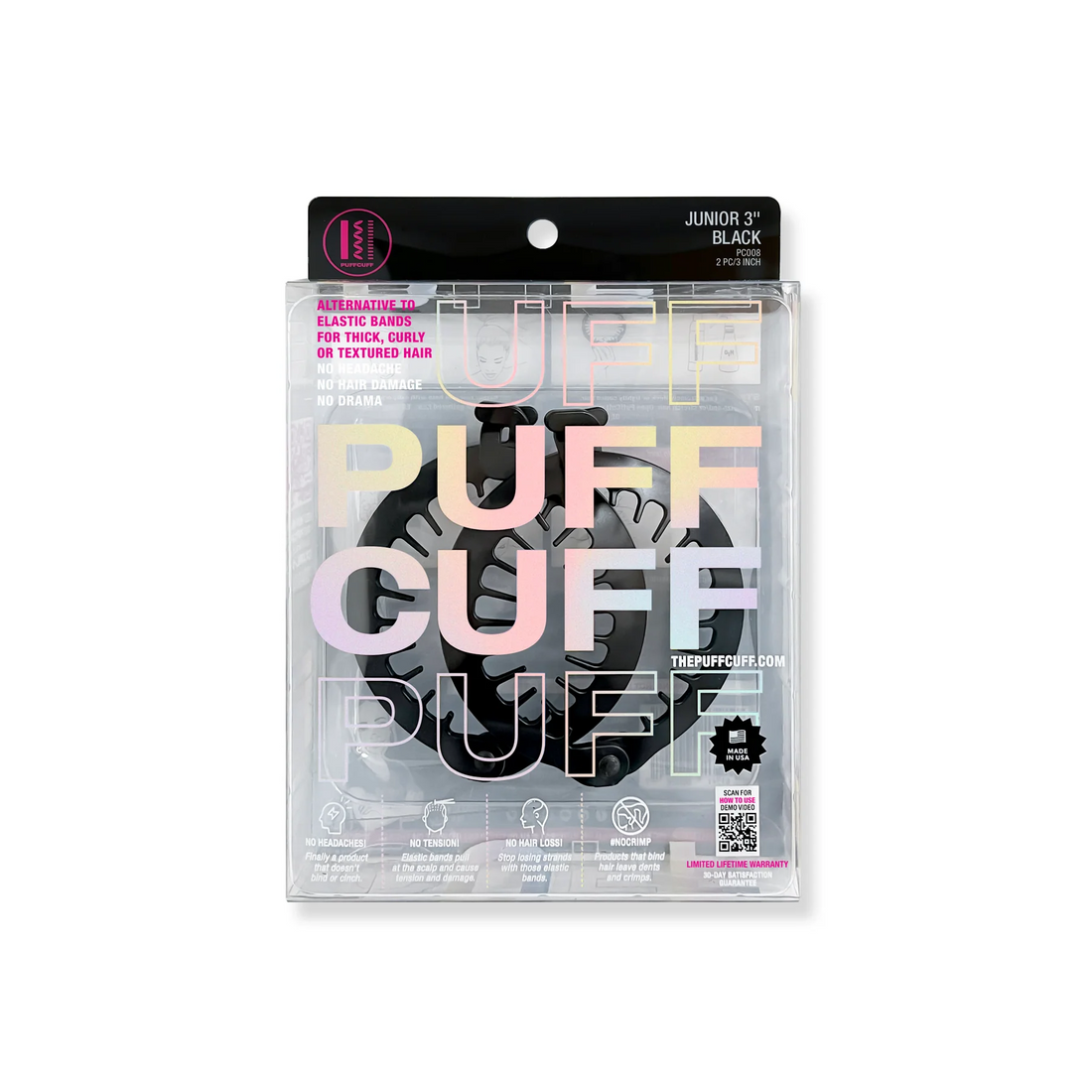 PuffCuff Junior Pack - 3 inch (2 Pcs)