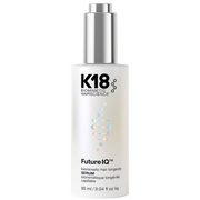 K18 Future IQ Biometric Hair Longevity Serum 90ml scalp treatment for hair shedding, early greying and scalp ageing.