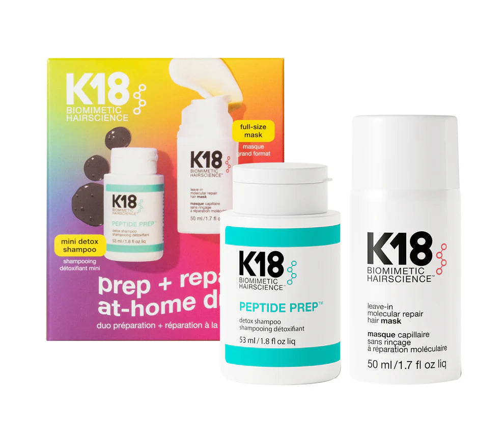 K18 Prep &amp; Repair At-Home Duo Set