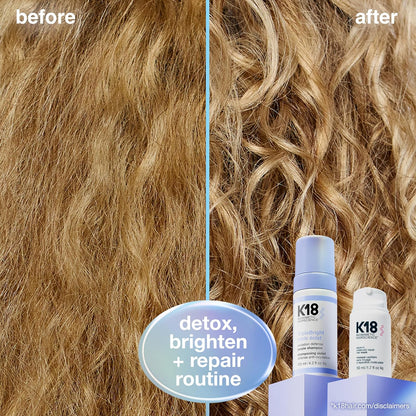K18 Triple Bright Purple Shampoo 125ml before and after