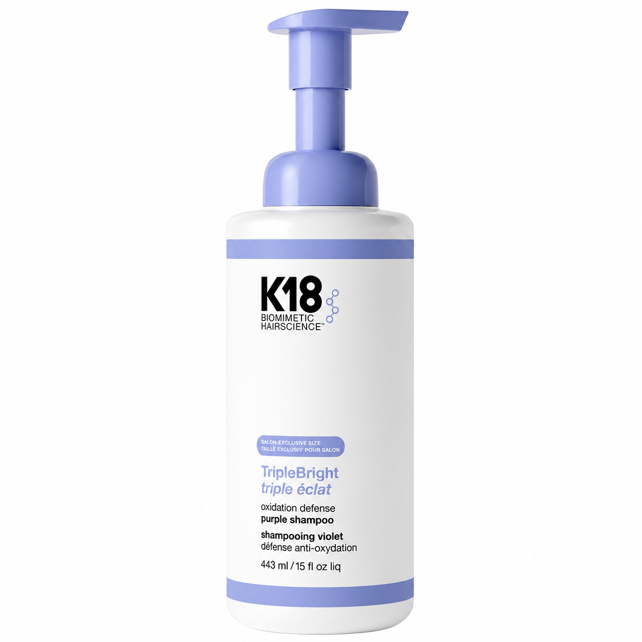 K18 Triple Bright Purple Shampoo 473ml