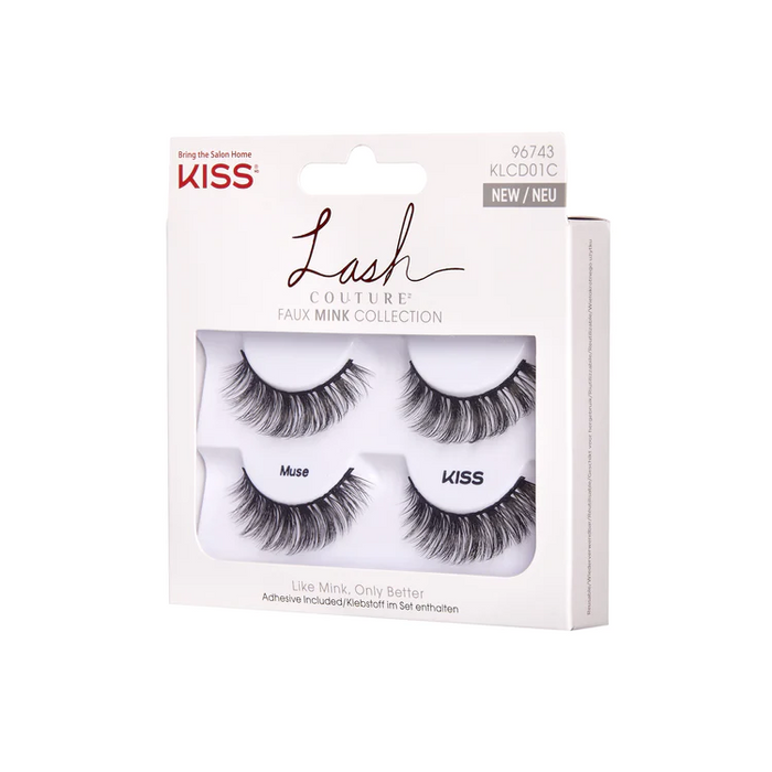Kiss Lash Couture Faux Mink Double Pack - Muse