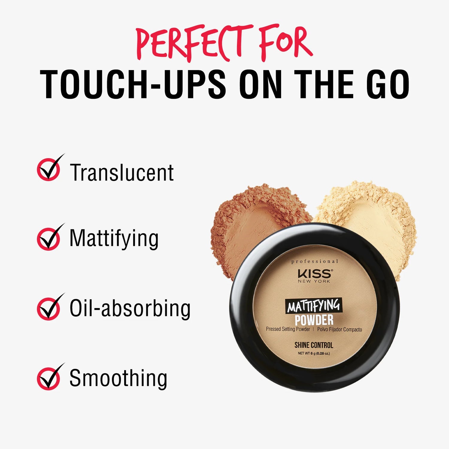 Kiss New York Mattifying Powder