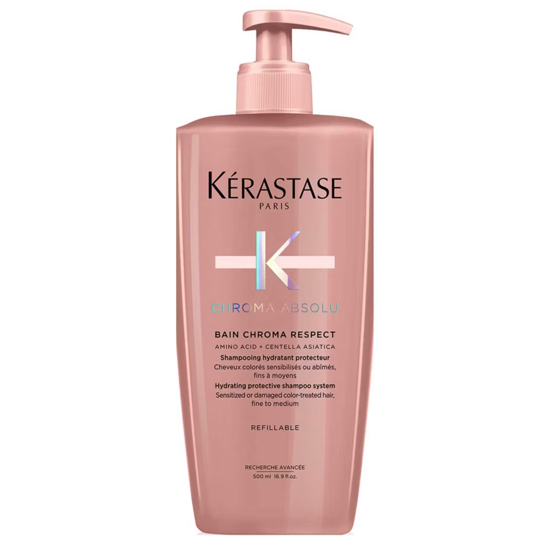 Kérastase Chroma Absolu Bain Chroma Respect Shampoo for Fine to Medium Coloured Hair 500ml