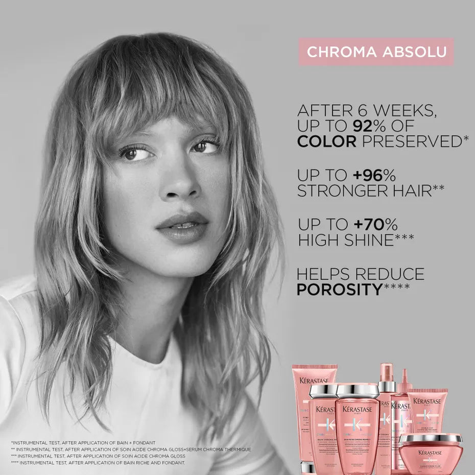 Kérastase Chroma Absolu Bain Chroma Respect Shampoo for Fine to Medium Coloured Hair