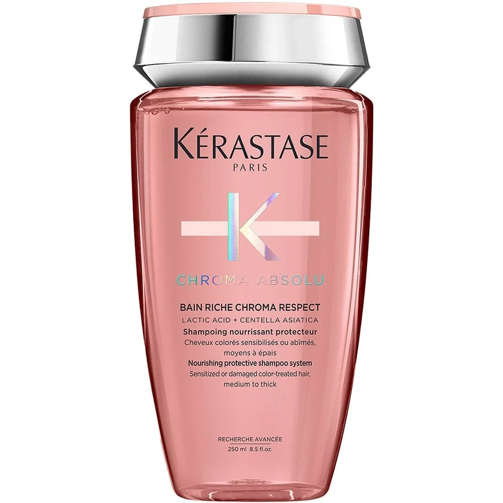Kérastase Chroma Absolu Bain Riche Chroma Respect Shampoo for Medium to Thick Coloured Hair 250ml