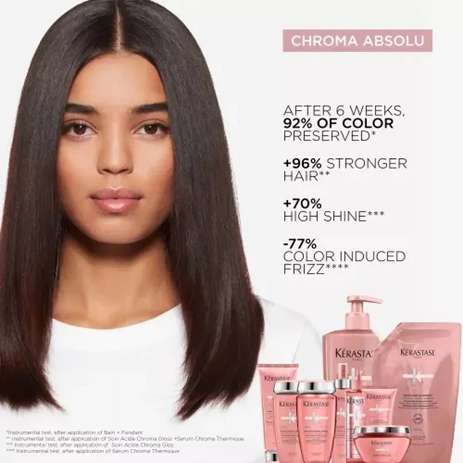 Kérastase Chroma Absolu Bain Riche Chroma Respect Shampoo for Medium to Thick Coloured Hair 250ml