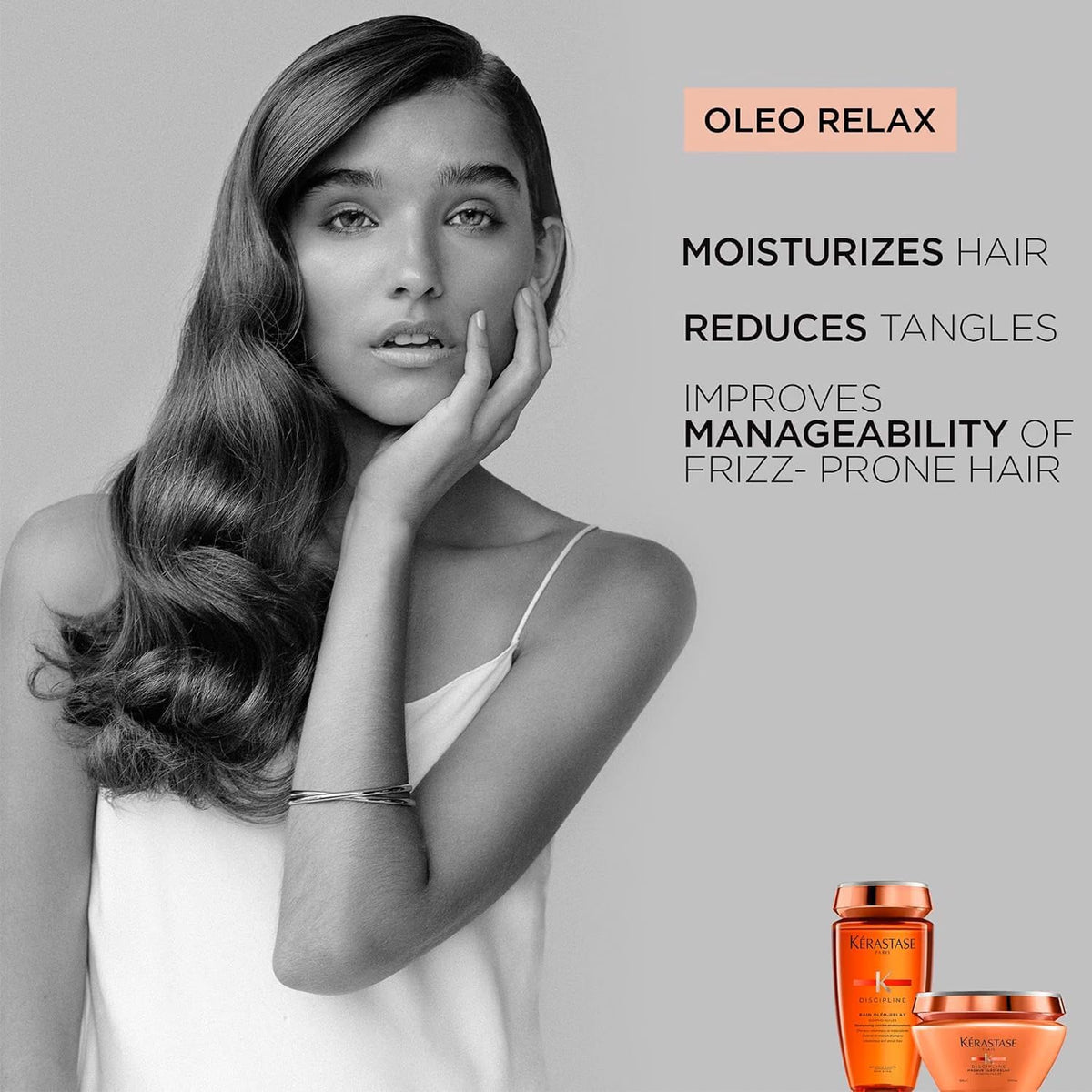 Kérastase Discipline Bain Oléo-Relax Smoothing Shampoo 250ml