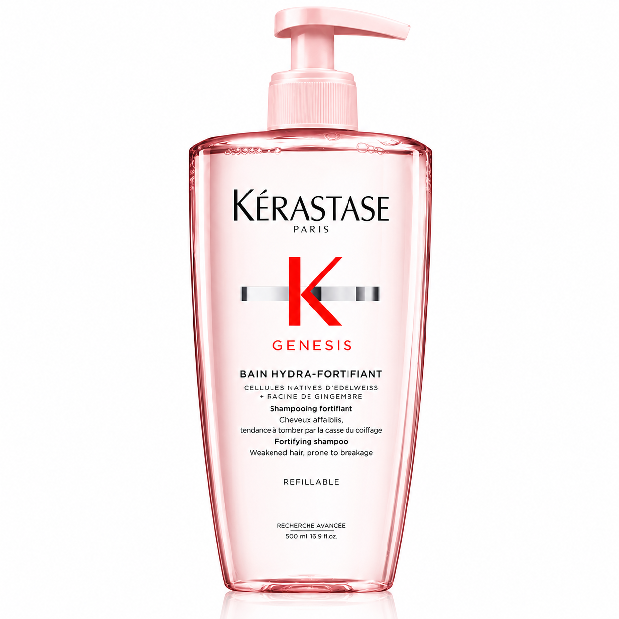 Kérastase Genesis Bain Hydra-Fortifiant Shampoo 500ml pump bottle