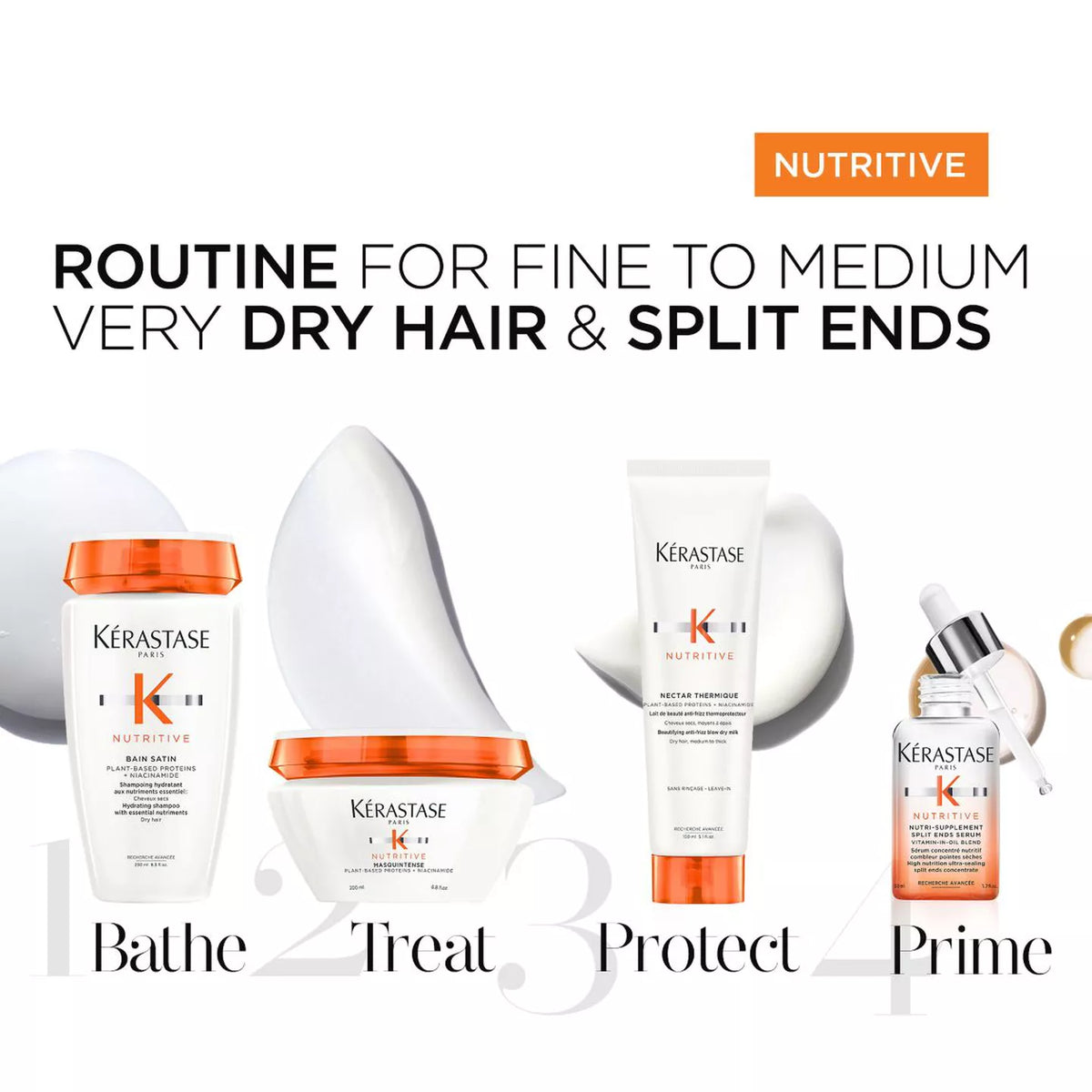 Kérastase Nutritive Masquintense Nourishing Hair Mask for Fine to Medium Hair 200ml