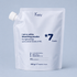 Kezy White Bleaching Powder 7 Tones 500g on a light blue background