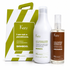 Kezy Bamboo Shampoo And Treatment Set including volumising shampoo 375ml, macadamia leave-in treatment 100ml and premium gift box for thin, fine and lifeless hair.