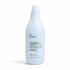 Kezy Bamboo Shampoo For Thin And Lifeless Hair 1000ml light blue salon size bottle against a white background