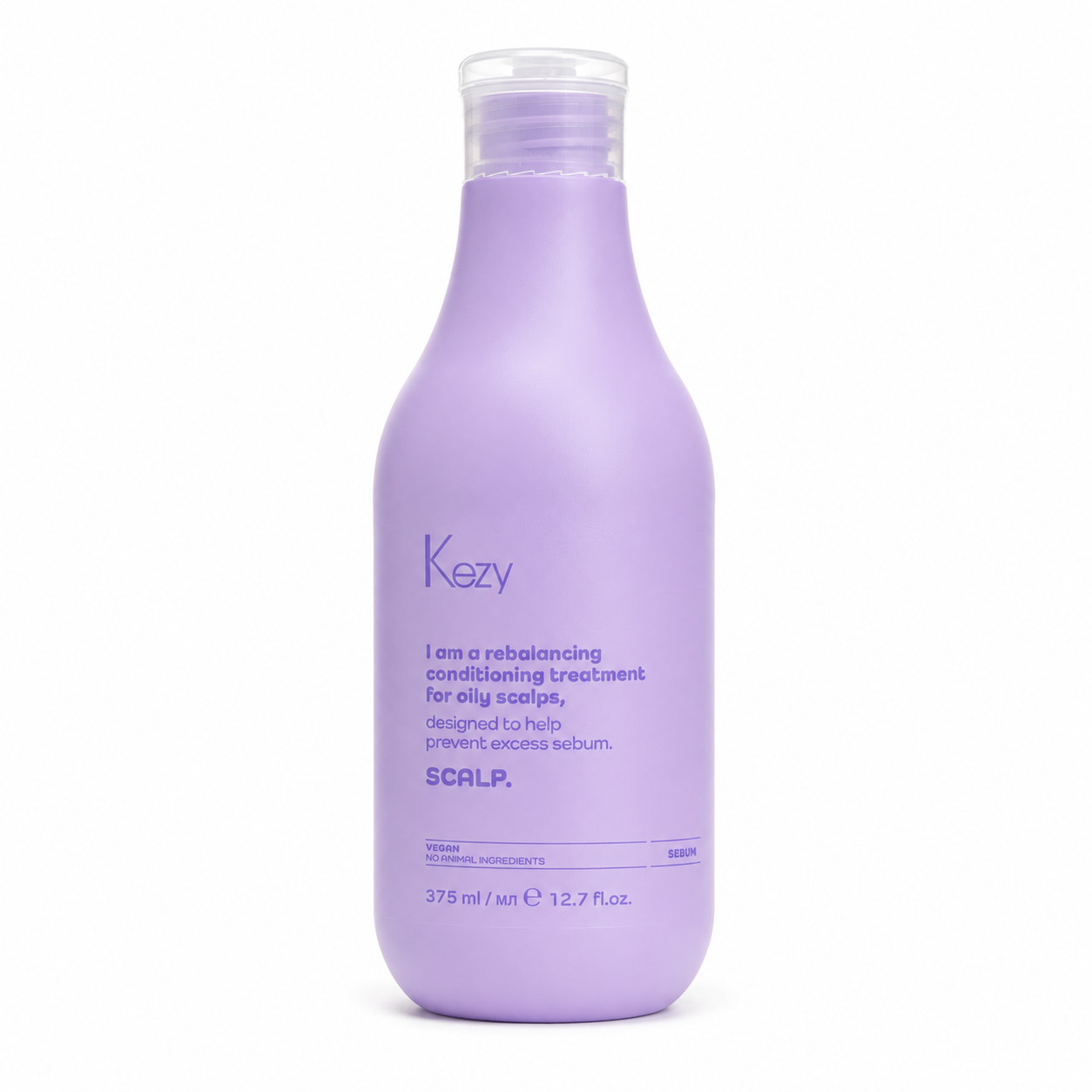 Kezy Scalp Rebalancing Conditioning Treatment 375ml for oily scalps, professional scalp conditioner that helps control excess sebum and restore scalp balance.