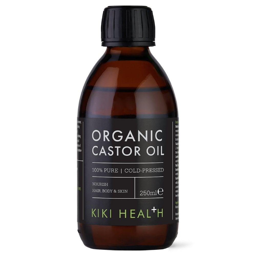 Kiki Health 100% Cold Pressed Organic Castor Oil 250ml