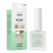 KISS New York KNT01 Nail Saver 13ml with lactic acid, propolis, biotin and tea tree oil, formulated to restore and protect fingernails and toenails