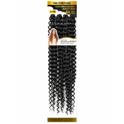 Kuknus Luxurious Tresses 100% Peruvian Remy Quality Water Wave 22" (1)