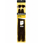 Kuknus Peruvian Remi 100% Human Hair Blended Water Bulk 6 Light Brown