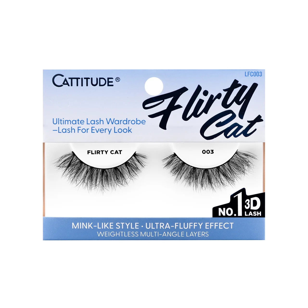 Ebin New York Cattitude Flirty Cat Lashes