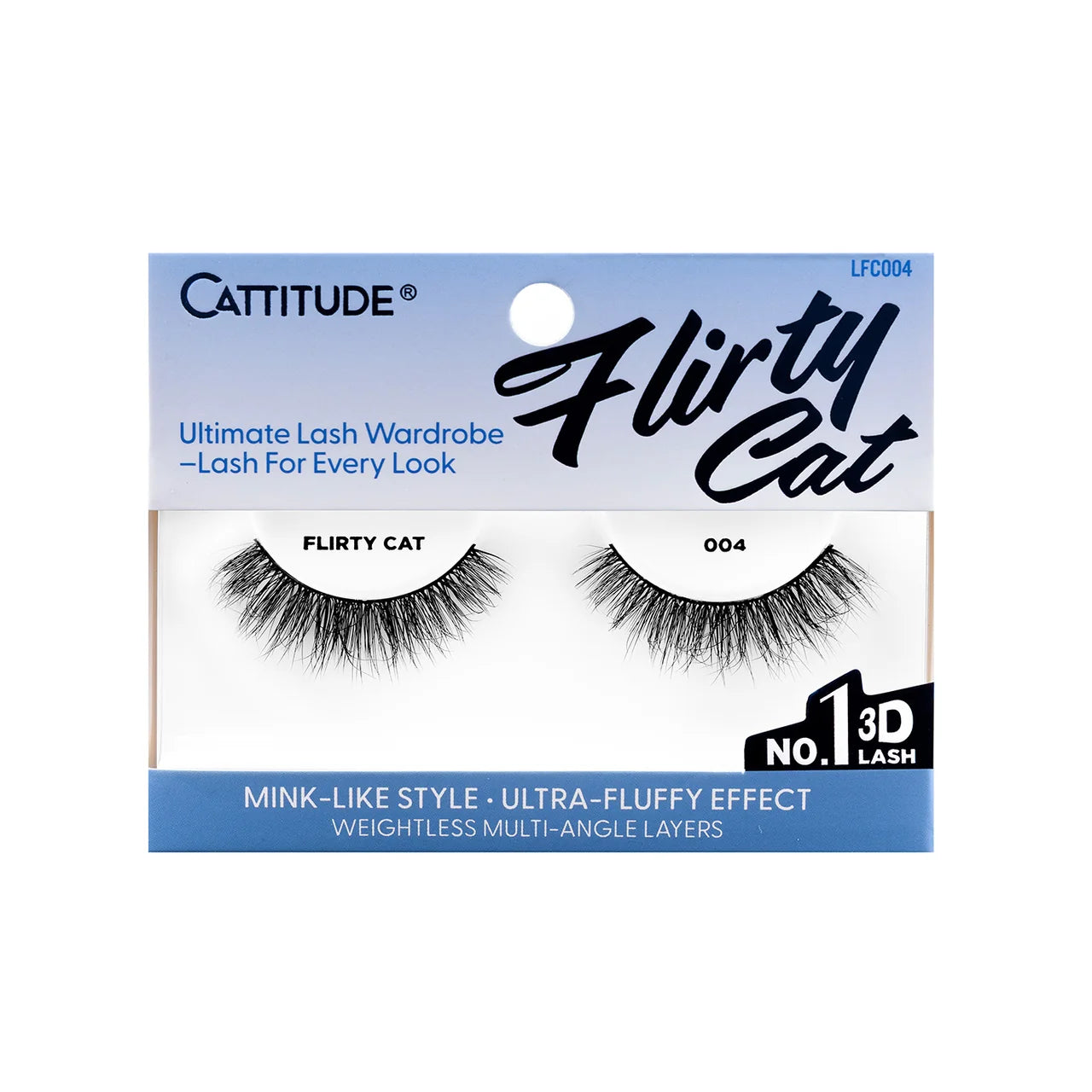 Ebin New York Cattitude Flirty Cat Lashes