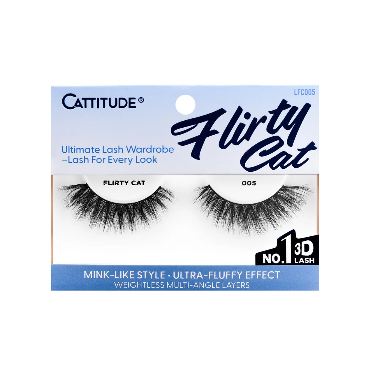 Ebin New York Cattitude Flirty Cat Lashes