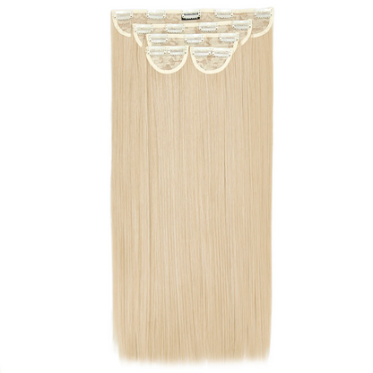 Lullabellz Super Thick 22" 5 Piece Straight Clip In Hair Extensions