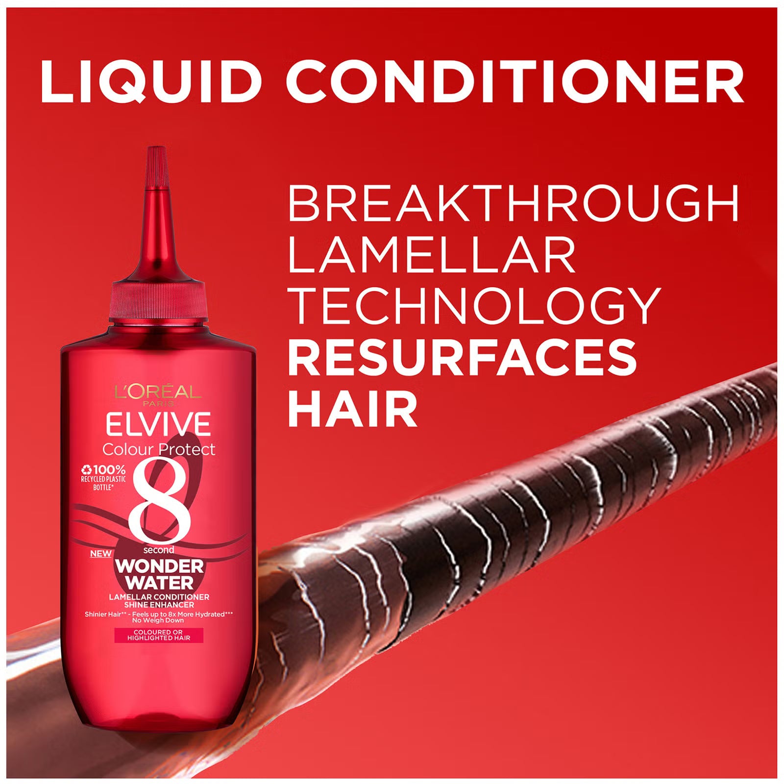L'Oréal Paris Elvive Colour Protect 8 Second Wonder Water Lamellar Conditioner 200ml