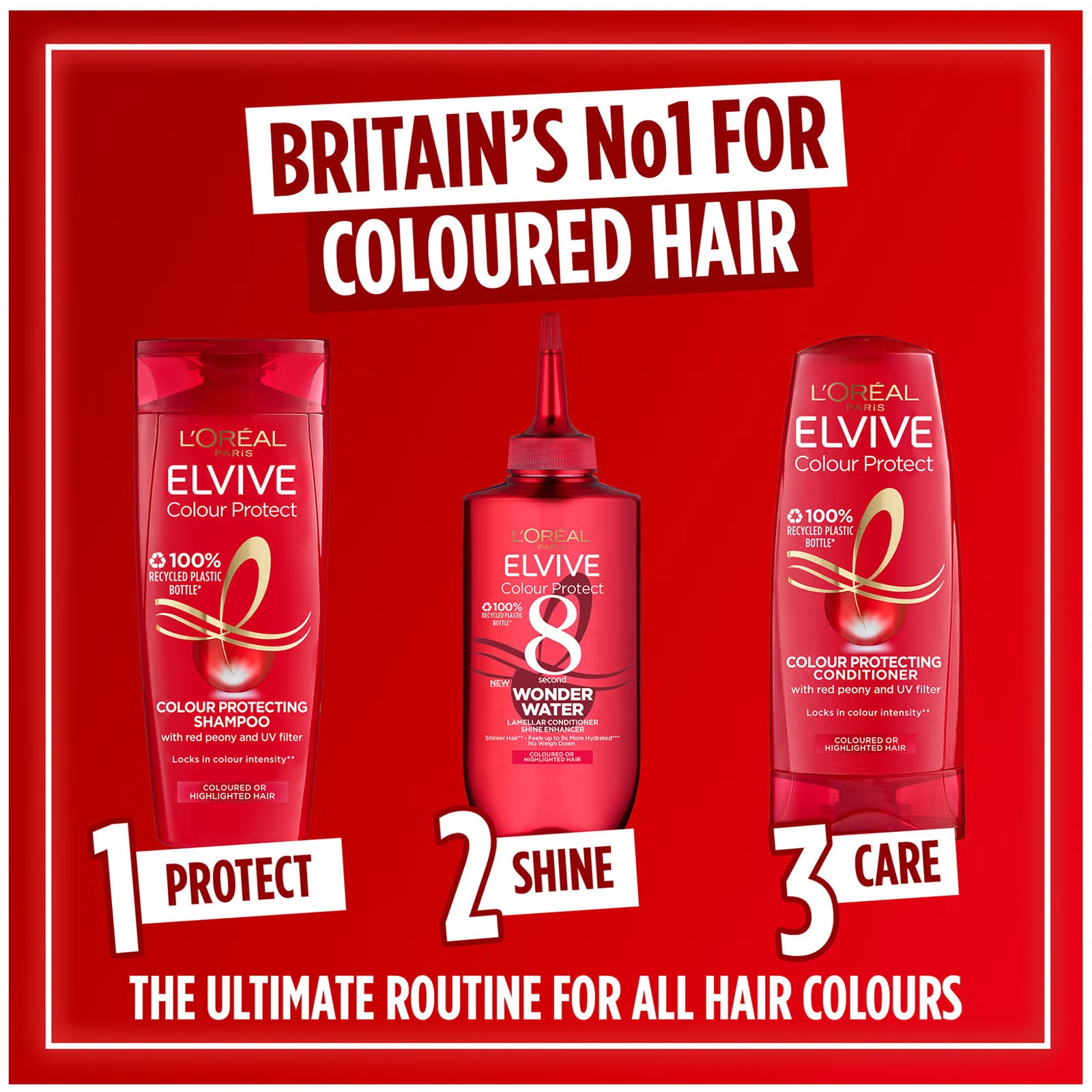 L'Oréal Paris Elvive Colour Protect 8 Second Wonder Water Lamellar Conditioner 200ml