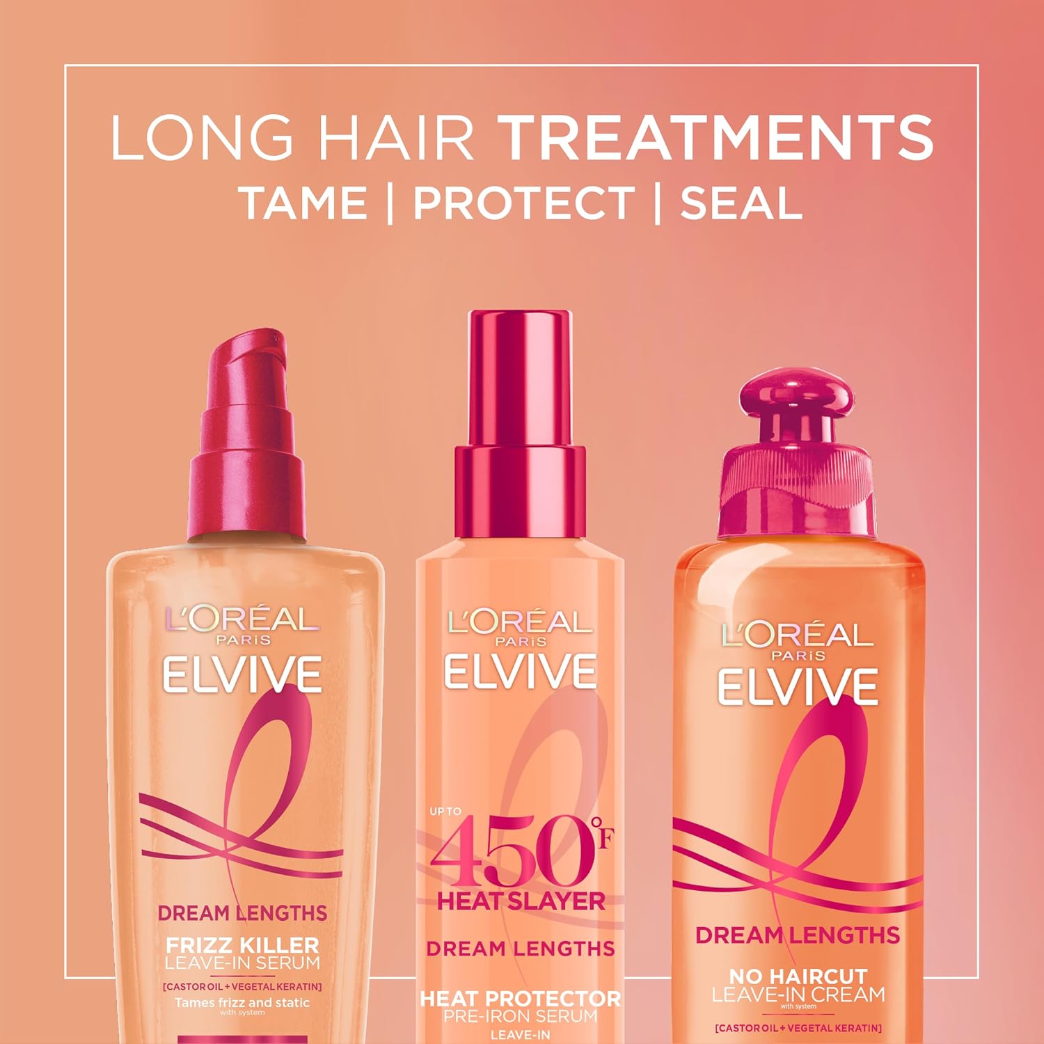 L'Oréal Paris Elvive Dream Lengths No Haircut Leave-In Cream 200ml