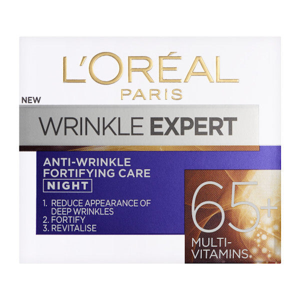 L'Oréal Paris Wrinkle Expert 65+ Multi-Vitamin Anti-Wrinkle Night Cream 50ml
