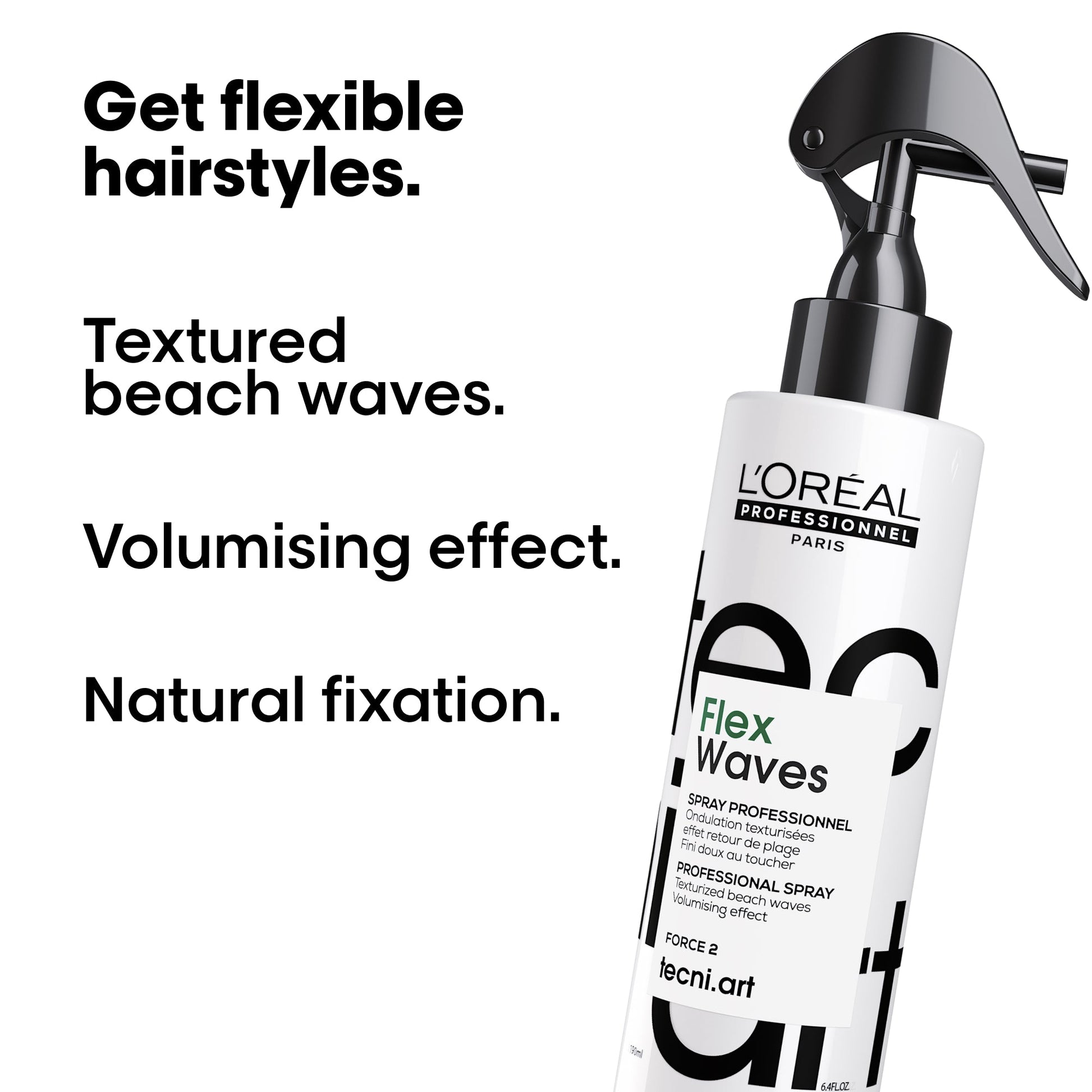 L'Oréal Professionnel Tecni.Art Flex Waves texturising spray for beach waves, volume and flexible natural hold