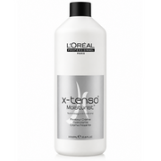 L'Oréal Professionnel X-Tenso Moisturist Neutralising Cream 1000ml professional neutralising cream for use after X-Tenso hair straightening treatments in a 1L size Solon bottle on a white background