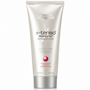 L'Oréal Professionnel X-Tenso Moisturist Smoothing Cream for Natural Hair 250ml professional hair straightening cream for natural hair with nutri-cationic technology in a tube on a white background