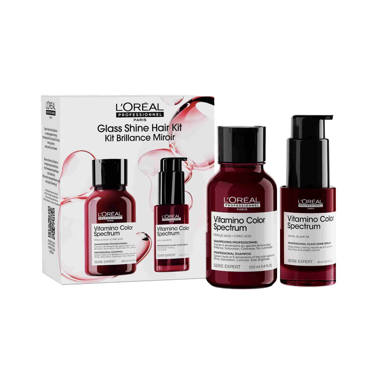 L'Oréal Professionnel Vitamino Color Spectrum Glass Shine Hair Kit