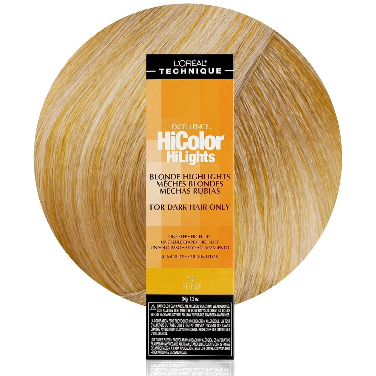 L'Oreal Excellence HiColor HiLights Hair Color 34g Ash Blonde