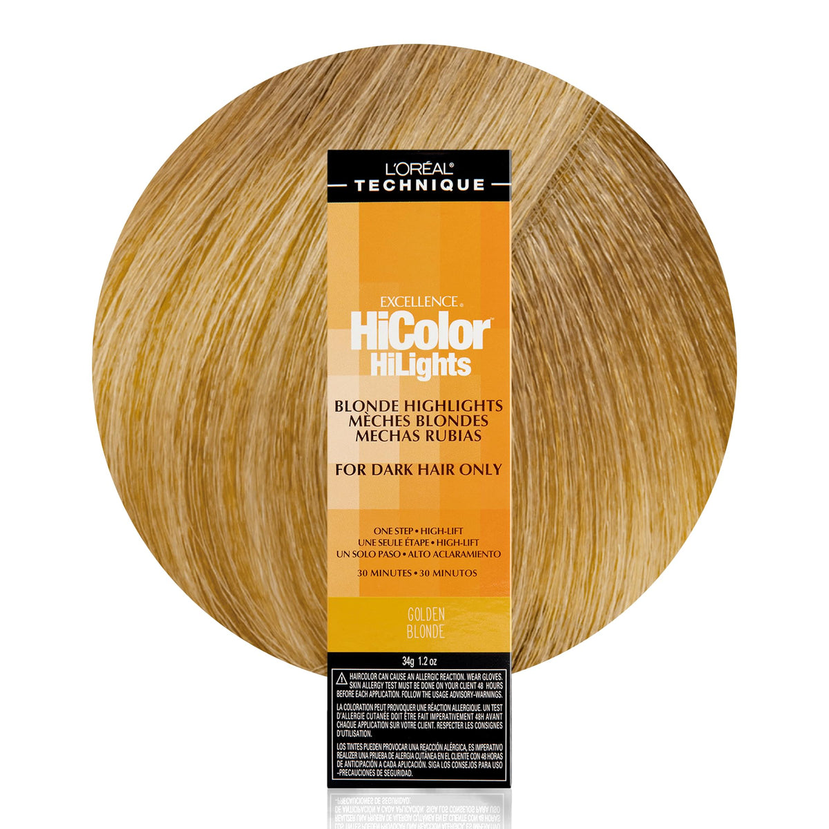 L'Oreal Excellence HiColor HiLights Hair Color 34g Golden Blonde