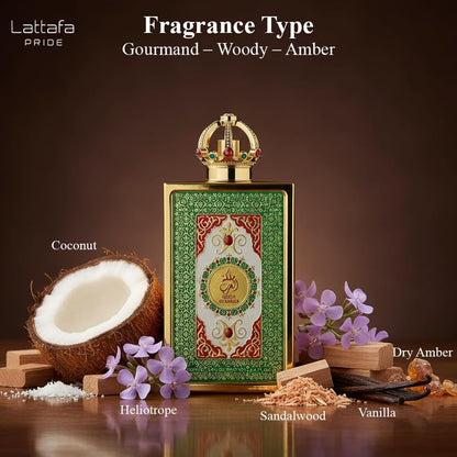 Lattafa Pride Queen Of Arabia Eau De Parfum 100ml fragrance type