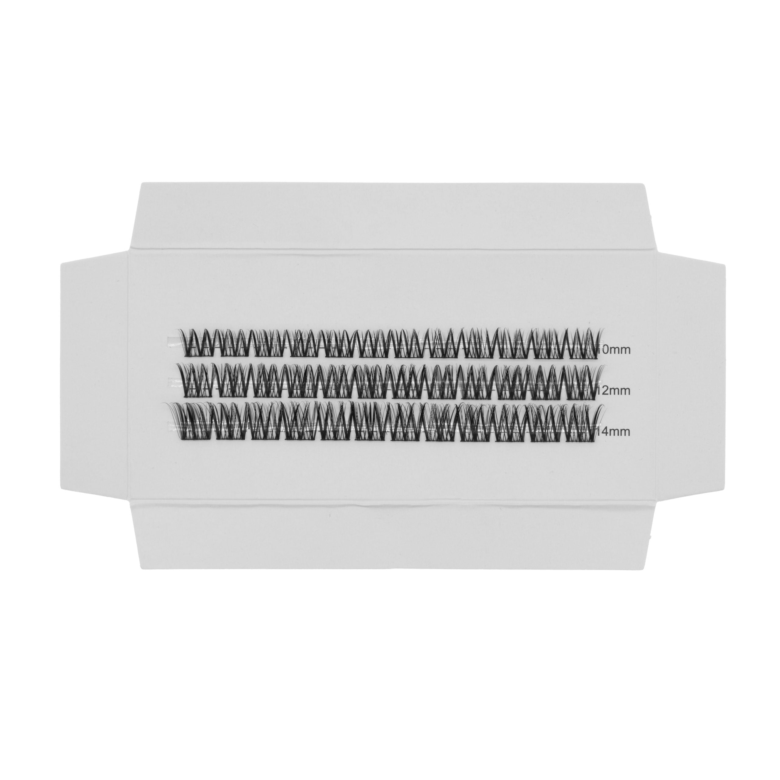 Le Luxe Lash Neutrals Barely There Clusters 36pc - Natural Volume out of packaging