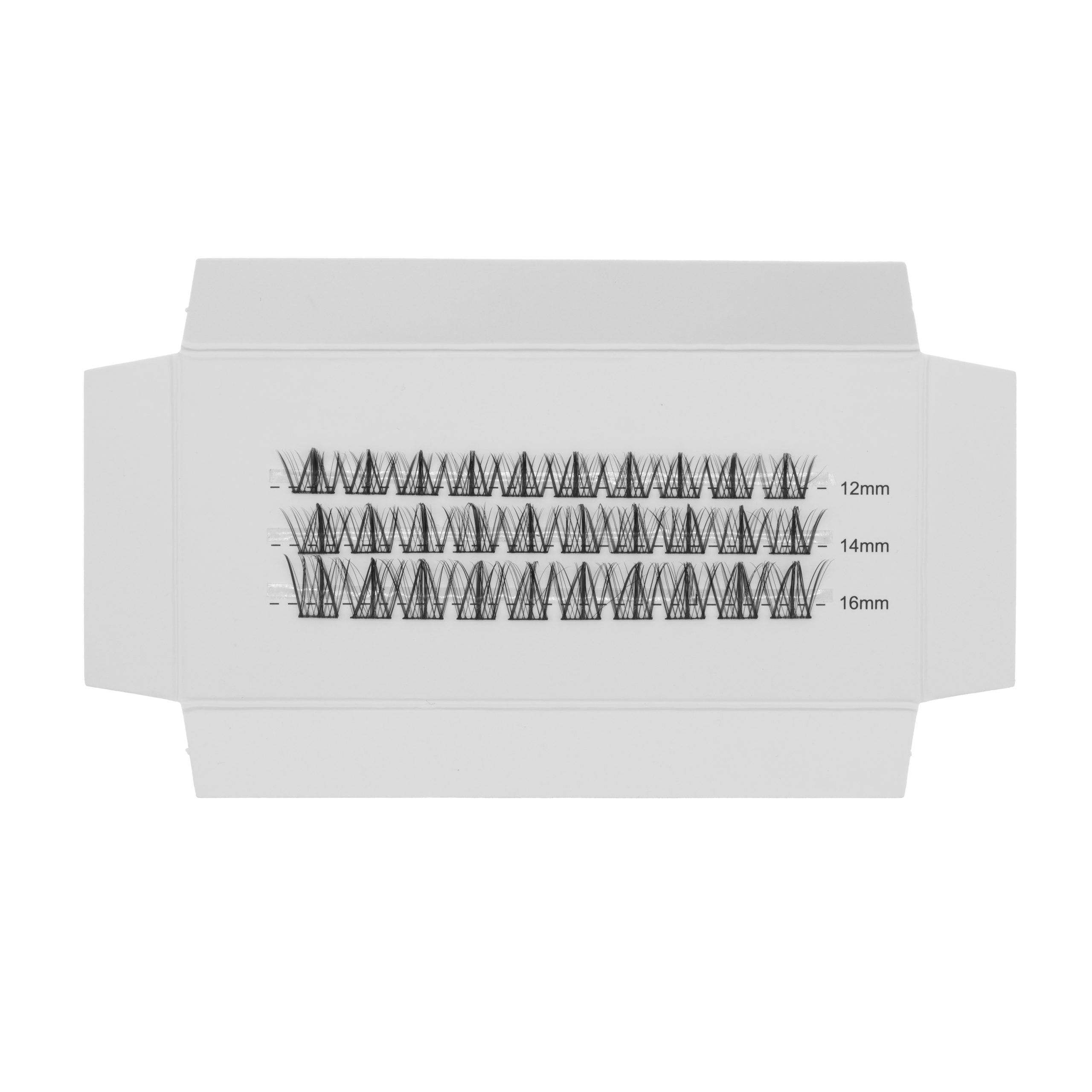 Le Luxe Lash Spiked Doll Clusters - Natural Volume open out of packaging