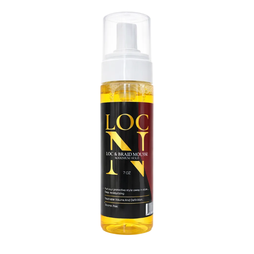 LocN Loc &amp; Braid Mousse Maximum Hold 7oz